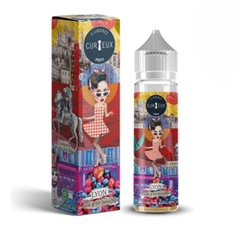 e-liquid Lyon, Mon Ptit Bouchon 50 ml Hexagone - Curieux cheap