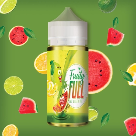 The Green Oil 100 ml - Fruity Fuel pas cher