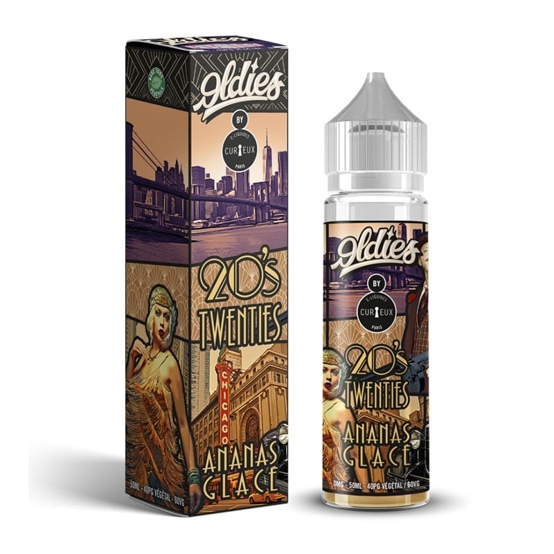 e-liquid 20's Twenties 50 ml Oldies - Curieux cheap