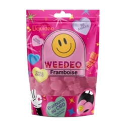Bonbons CBD Framboise - Weedeo Notre sélection du meilleur CBD alimentaire pas cher pas cher