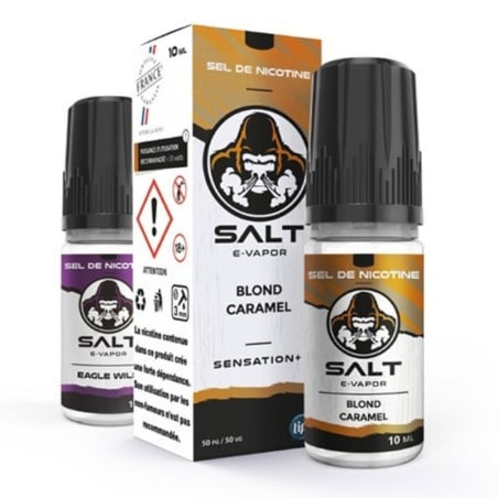 e-liquide Blond Caramel Sel de nicotine 10 ml - Le French Liquide pas cher