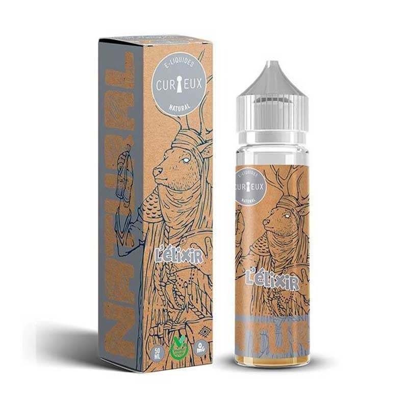 e-liquide L'Elixir 50 ml Edition Natural - Curieux pas cher
