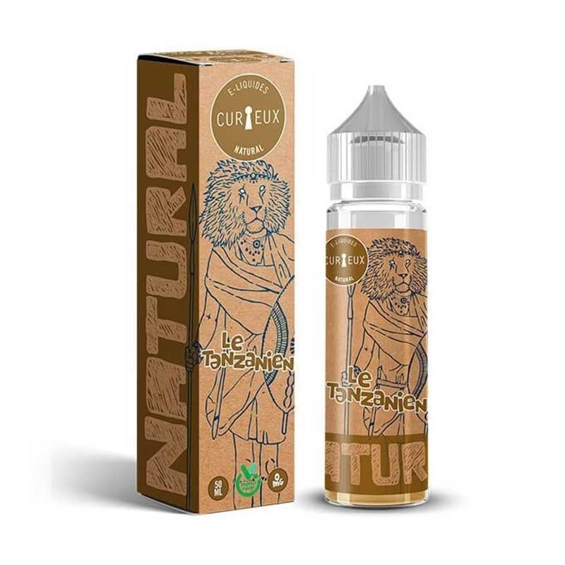 e-liquide Le Tanzanien 50 ml Edition Natural - Curieux pas cher