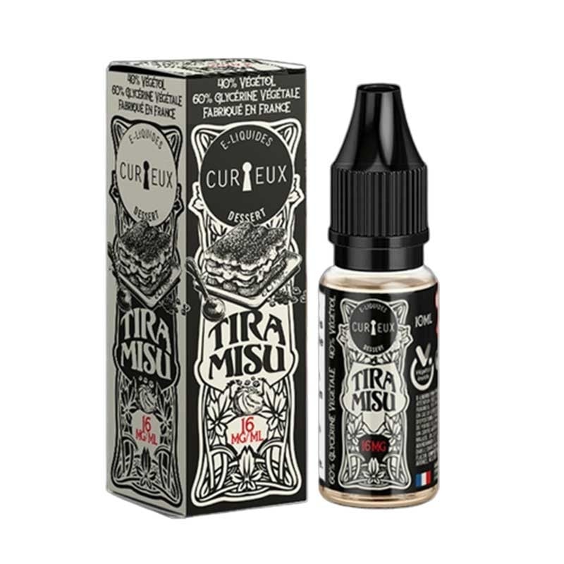 e-liquide Tiramisu 10 ml - Curieux pas cher