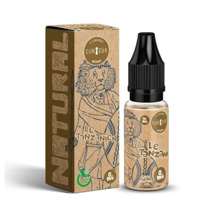 e-liquide Le Tanzanien 10 ml Edition Natural - Curieux pas cher