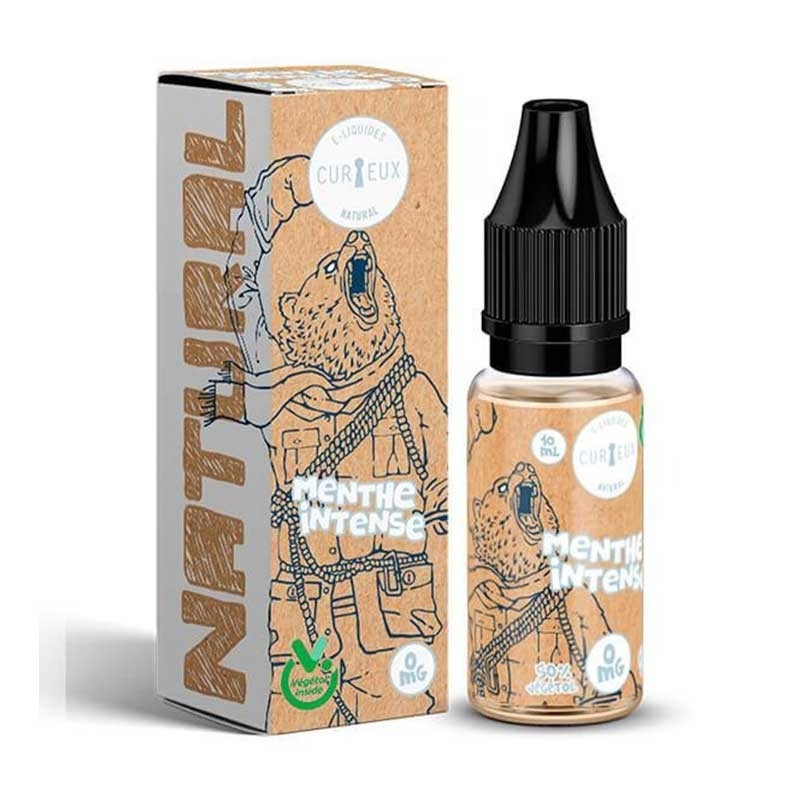 e-liquid Intense Mint 10 ml Natural - Curieux cheap