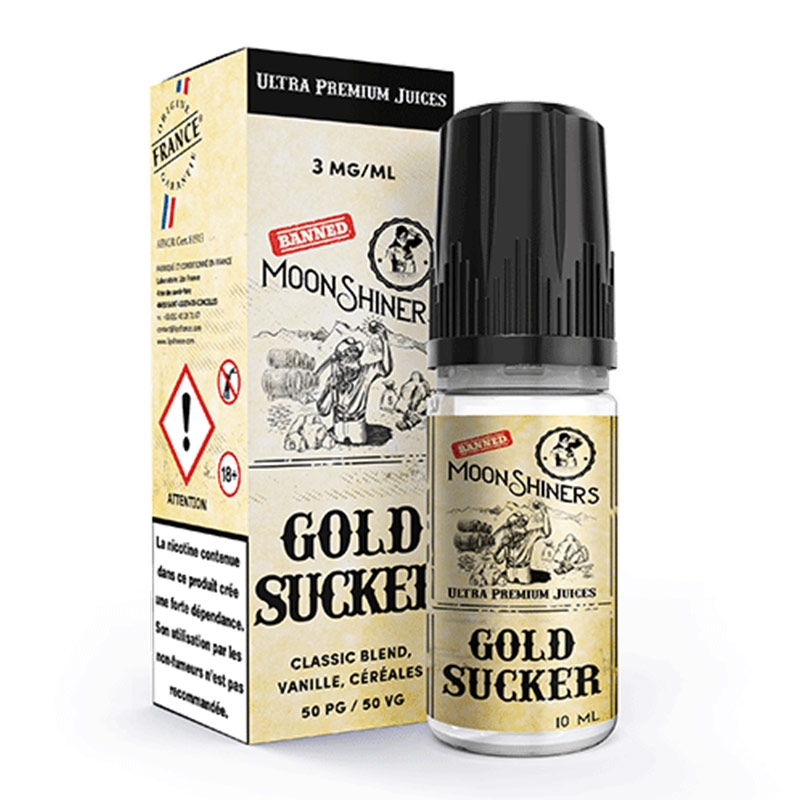 E-liquid Gold Sucker 10 ml - MoonShiners cheap