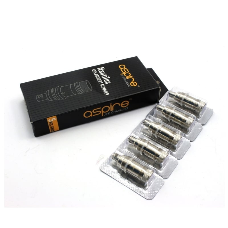 e-liquide Résistances Nautilus (5 pcs) - Aspire pas cher