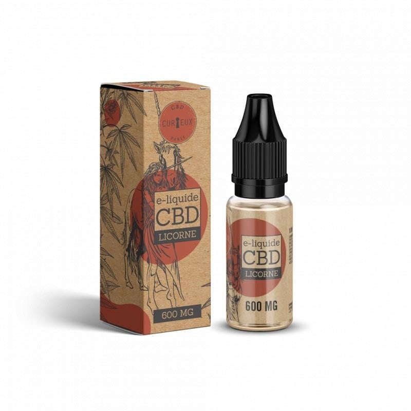 e-liquide Licorne CBD 10 ml - Curieux pas cher