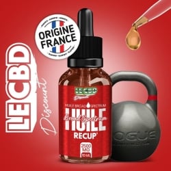Huile CBD Broad Spectrum - Recup' 10 ml - Le CBD Discount pas cher