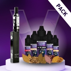 Pack Kit Q16 - Justfog + 5 eliquides classic pas cher