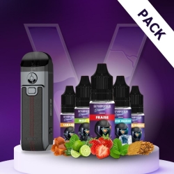 Pack Kit Nord 4 - Smok + 5 eliquides variés pas cher