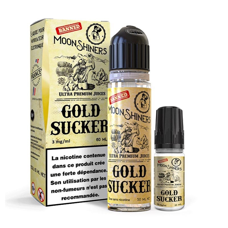e-liquid Gold Sucker 60 ml - MoonShiners cheap price