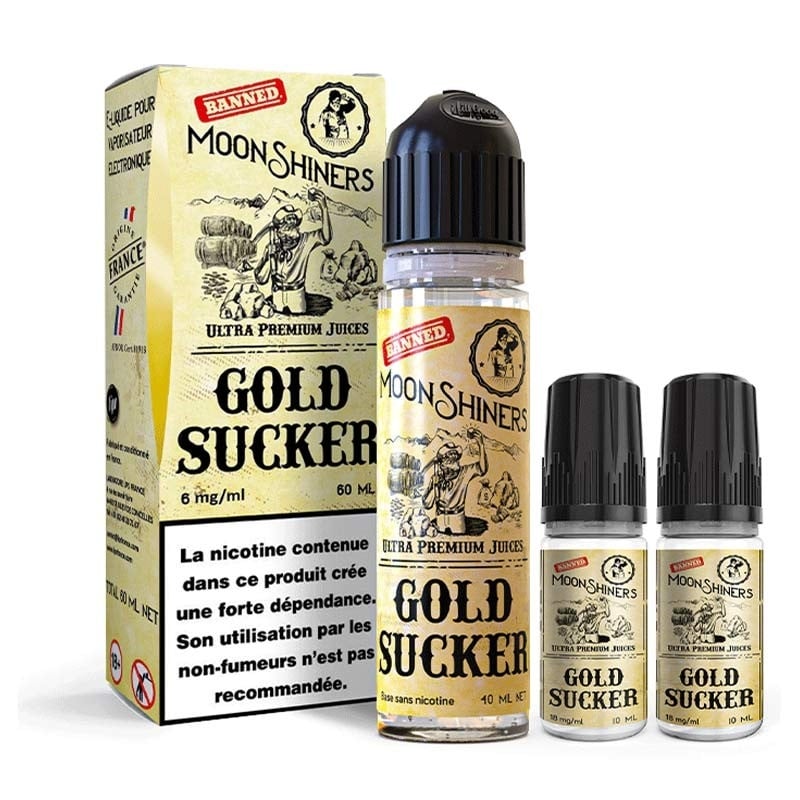 e-liquid Gold Sucker 60 ml - MoonShiners cheap price