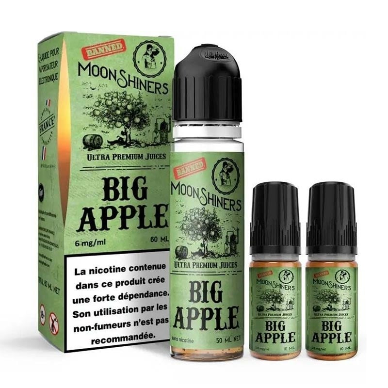 e-liquid Big Apple 60 ml - MoonShiners cheap price