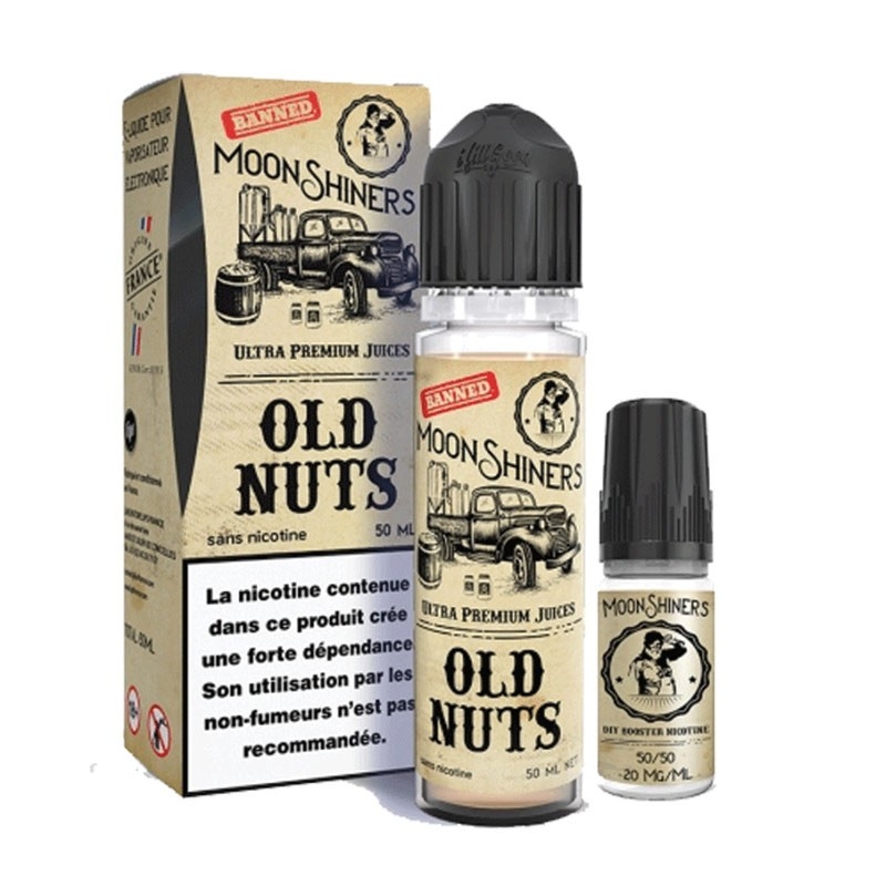 e-liquid Old Nuts 60 ml Moonshiners - Le French Liquide cheap price