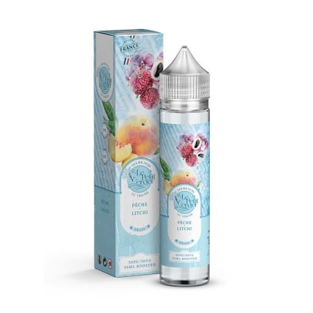 Pêche Litchi 50 ml - Le Petit Verger Frais pas cher