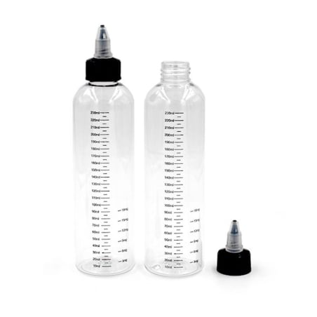 Flacon vide gradué vaping diy 250ml