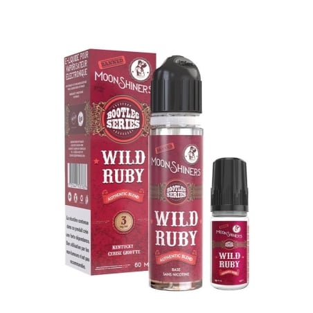 e-liquide Wild Ruby Authentic Blend 60 ml - Moonshiners pas cher