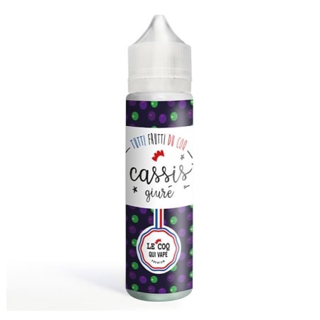 Cassis Givré 50 ml Tutti Frutti - Le Coq Qui Vape pas cher