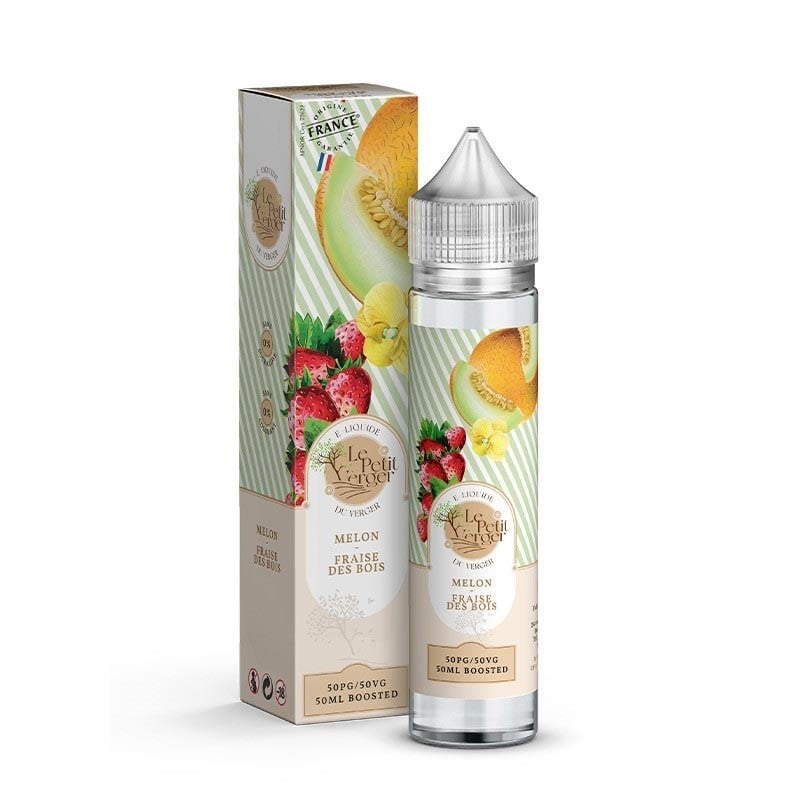 e-liquide Melon Fraise des Bois 50 ml - Le Petit Verger pas cher