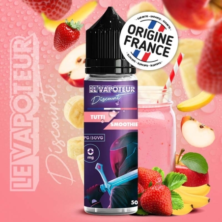 Tutti Smoothie 50 ml - Le Vapoteur Discount pas cher Tutti Smoothie 50 ml - Le Vapoteur Discount pas cher