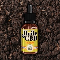 e-liquide Huile CBD Orange Broad Spectrum 10 ml - Terre du Chanvre pas cher