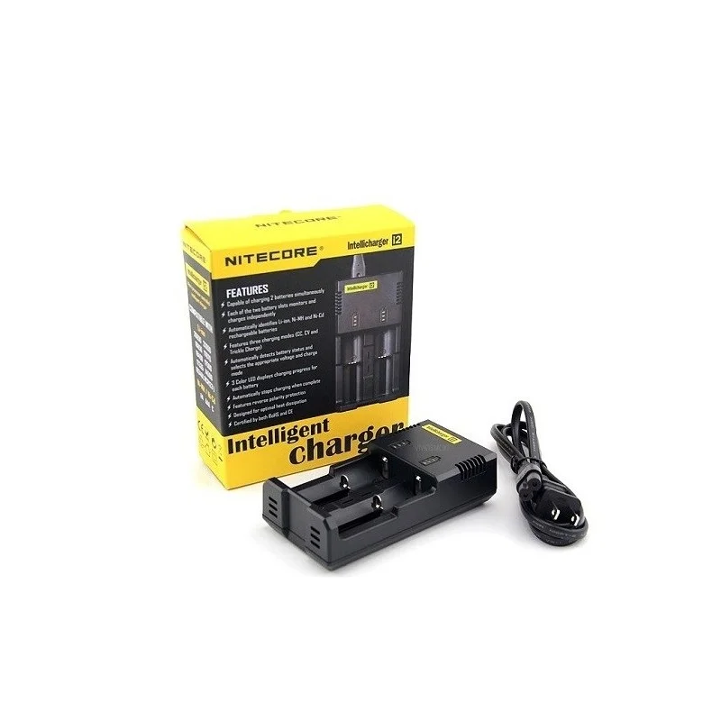 Chargeur Nitecore i2 - V3 pas cher Chargeur Nitecore i2 - V3 pas cher