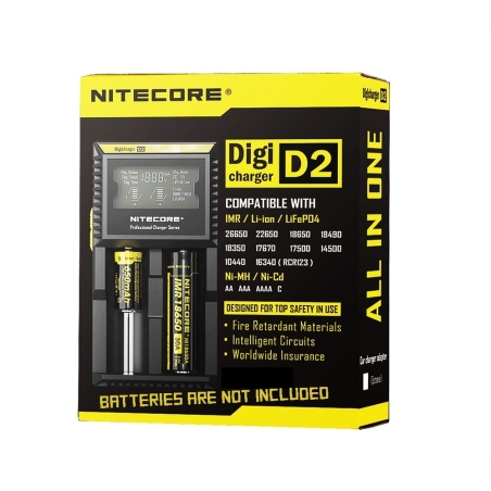 Chargeur Nitecore D2 - Nitecore pas cher