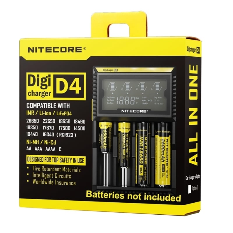 e-liquide Chargeur Nitecore D4 - Nitecore pas cher