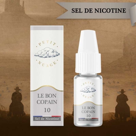 E-liquide Le Bon Copain 10ml Sel de Nicotine Petit Nuage E-liquide Le Bon Copain 10ml Sel de Nicotine Petit Nuage