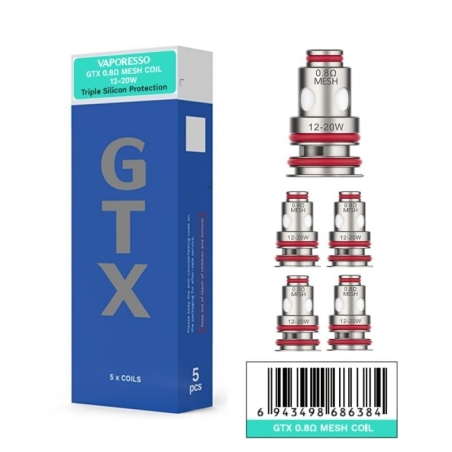 Résistances GTX / GTX 2 - Vaporesso pas cher Résistances GTX / GTX 2 - Vaporesso pas cher