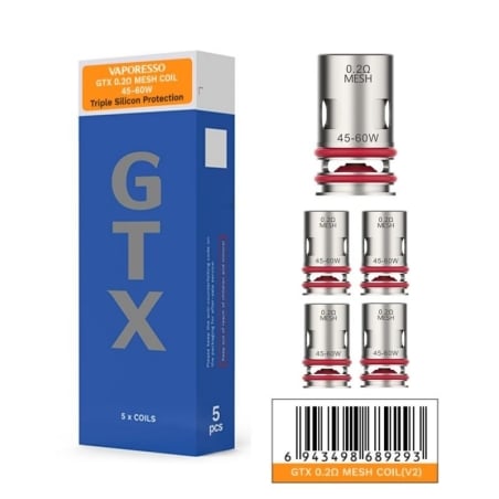e-liquide Résistances GTX / GTX 2 - Vaporesso pas cher