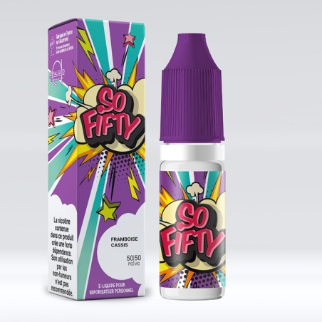 Framboise Cassis 10 ml - So Fifty Alfaliquid pas cher Framboise Cassis 10 ml - So Fifty Alfaliquid pas cher