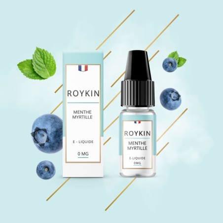Menthe Myrtille 10ml - Roykin pas cher Menthe Myrtille 10ml - Roykin pas cher