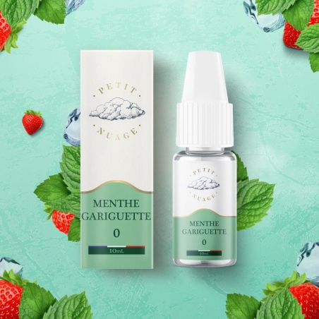 Menthe Gariguette 10ml - Petit Nuage pas cher Menthe Gariguette 10ml - Petit Nuage pas cher