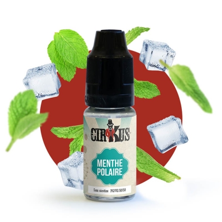 Menthe Polaire 10 ml - Cirkus pas cher Menthe Polaire 10 ml - Cirkus pas cher