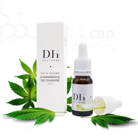 Huile CBD Full Spectrum Chanvre Bio - Deli Hemp Huiles CBD pas cher