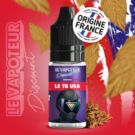 Le TB USA 10 ml - Le Vapoteur Discount pas cher Le TB USA 10 ml - Le Vapoteur Discount pas cher