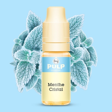 Menthe Cristal 10 ml - Pulp pas cher Menthe Cristal 10 ml - Pulp pas cher