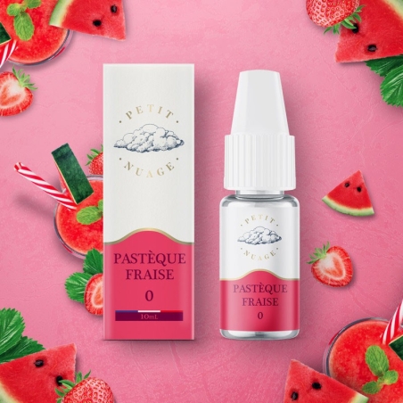 Pastèque Fraise 10ml - Petit Nuage pas cher Pastèque Fraise 10ml - Petit Nuage pas cher
