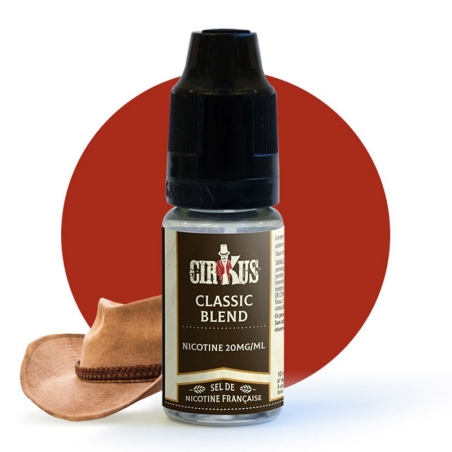 Classic Blend 10 ml - Cirkus Sel de Nicotine pas cher Classic Blend 10 ml - Cirkus Sel de Nicotine pas cher