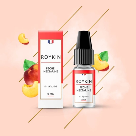 Peche Nectarine 10 ml - Roykin pas cher Peche Nectarine 10 ml - Roykin pas cher