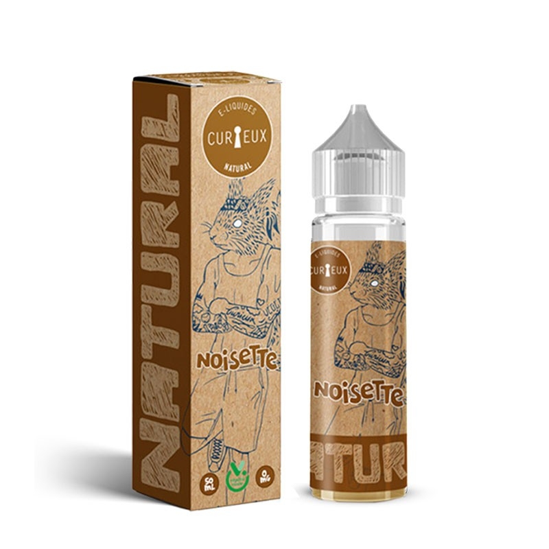 e-liquid Hazelnut 50 ml Natural - Curieux cheap