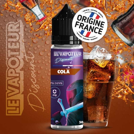 Cola 50 ml - Le Vapoteur Discount pas cher Cola 50 ml - Le Vapoteur Discount pas cher