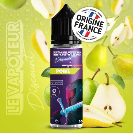 Poire 50 ml - Le Vapoteur Discount pas cher Poire 50 ml - Le Vapoteur Discount pas cher