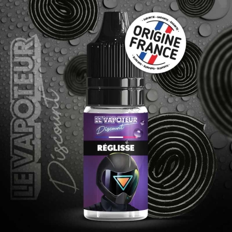 Réglisse 10 ml - Le Vapoteur Discount pas cher Réglisse 10 ml - Le Vapoteur Discount pas cher