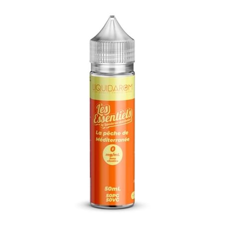 e-liquide La Pêche De Méditerranée 50 ml Les Essentiels - Liquidarom pas cher