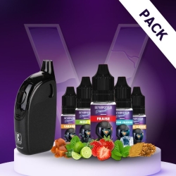 Pack Kit Atopack Penguin - Joyetech + 5 eliquides variés pas cher