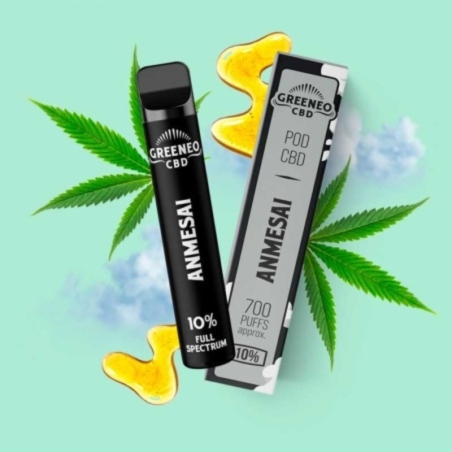 Pod Anmesai 10% CBD 1,2 ml - Greeneo pas cher Pod Anmesai 10% CBD 1,2 ml - Greeneo pas cher